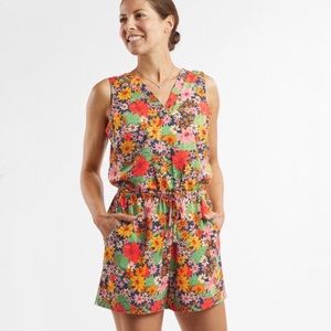 Toad&Co Floral Romper Women